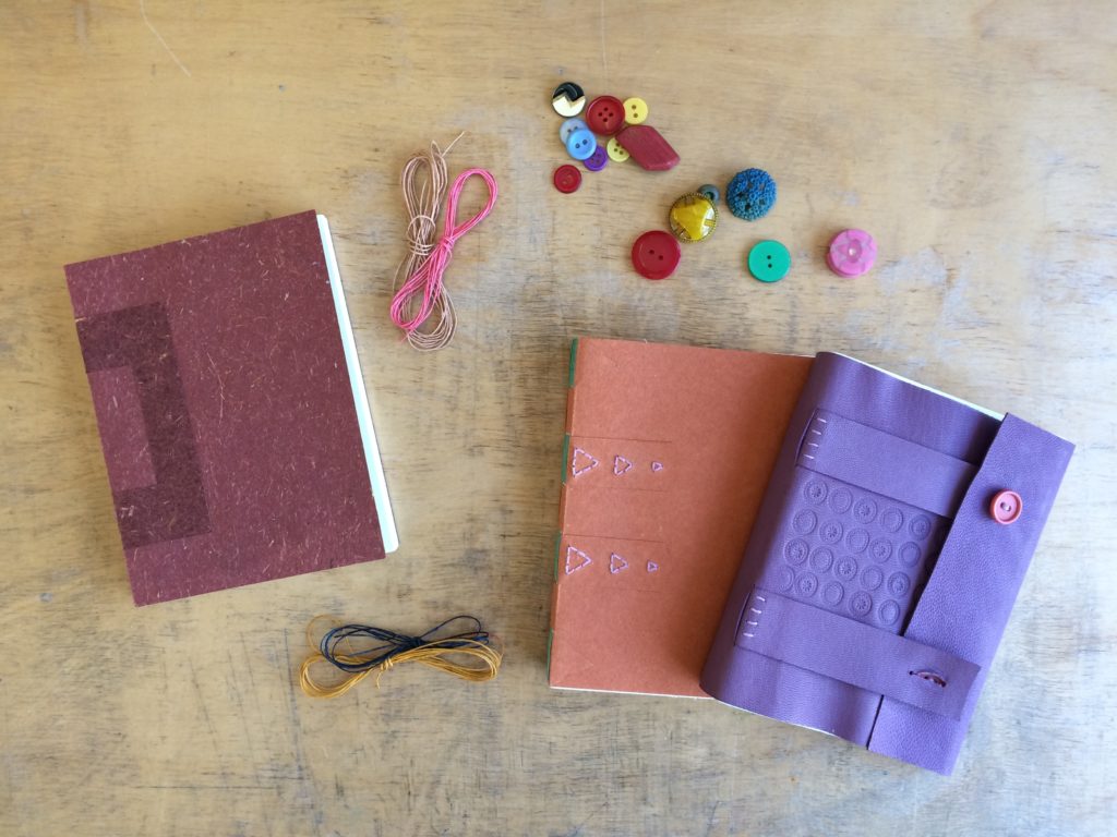 Workshop - Creation and binding of a Japanese notebook