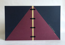 Front cover of The Musical Guestbook binding.