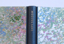 Front cover of Modiglian binding.