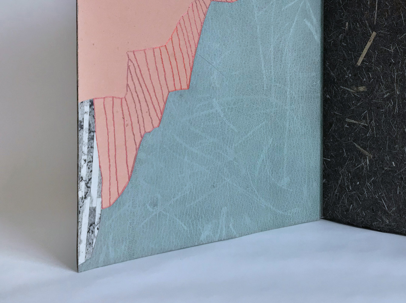 Up-close on the interior of Roadkills fine binding.